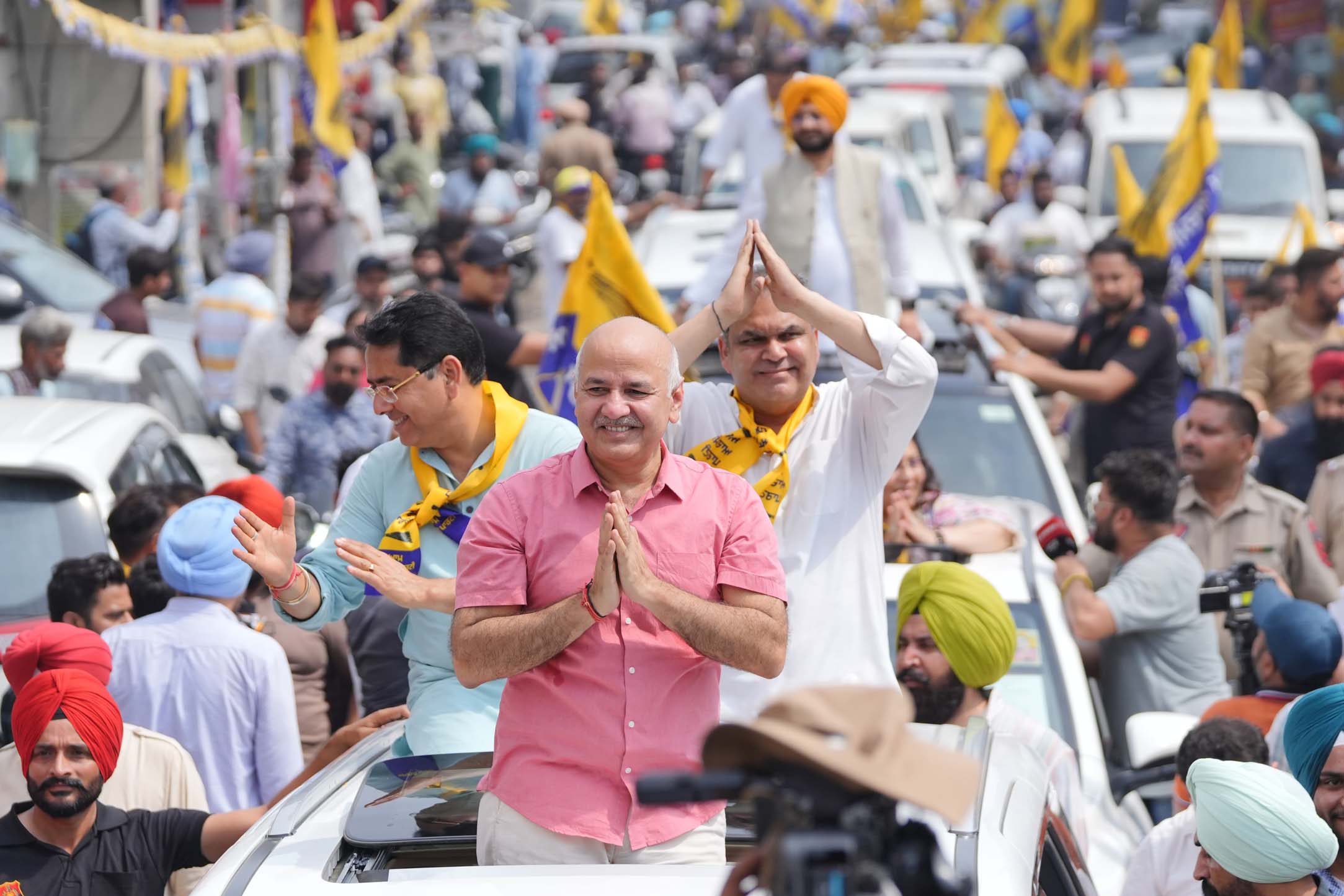 ਆਖ਼ਰੀ ਦਿਨ ਦੇ ਇਤਿਹਾਸਕ ਰੋਡ ਸ਼ੋਅ ਨੇ ‘ਆਪ’ ਦੀ ਜਿੱਤ ‘ਤੇ ਲਾਈ ਮੁਹਰ