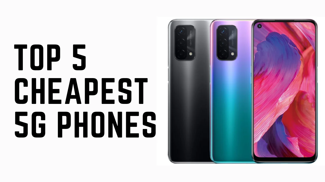 ਘੱਟ ਬਜਟ ਵਾਲਿਆਂ ਲਈ ਇਹ 5 ਸਭ ਤੋਂ ਸਸਤੇ 5G ਫੋਨ,ਕੈਮਰਾ ਵੀ ਮਿਲੇਗਾ 50MP