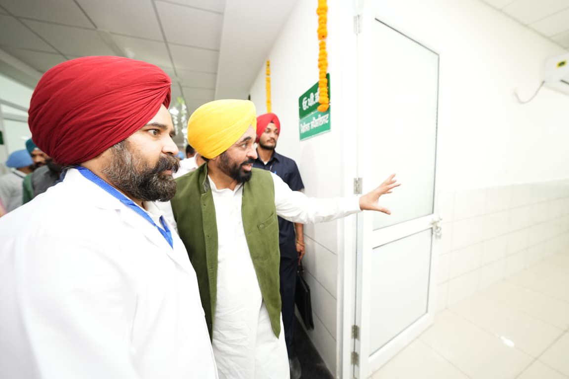 ਧੂਰੀ ਵਿਖੇ 21.65 ਕਰੋੜ ਰੁਪਏ ਦੀ ਲਾਗਤ ਨਾਲ ਬਣੇ ਸਬ-ਡਿਵੀਜ਼ਨਲ ਹਸਪਤਾਲ ਅਤੇ ਜੱਚਾ-ਬੱਚਾ ਸਿਹਤ ਸੰਭਾਲ ਕੇਂਦਰ ਨਾਲ ਸੰਗਰੂਰ ਦਾ ਸਿਹਤ ਢਾਂਚਾ ਹੋਰ ਮਜ਼ਬੂਤ ਹੋਇਆ-ਮੁੱਖ ਮੰਤਰੀ ਭਗਵੰਤ ਸਿੰਘ ਮਾਨ